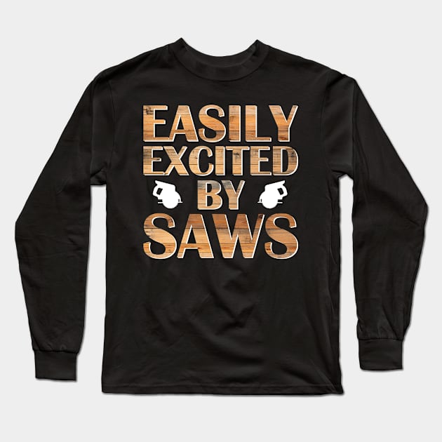 Carpenter carpenter carpenters craftsman saws Long Sleeve T-Shirt by Johnny_Sk3tch